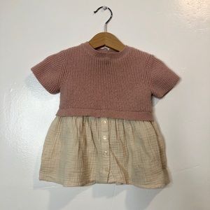 Blush pink dress, neutral colors